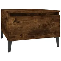 VidaXL Beistelltisch Räuchereiche 50x46x35 cm Holzwerkstoff