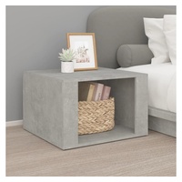 VidaXL Nachttisch Betongrau 57x55x36 cm Holzwerkstoff