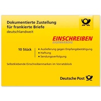 Deutsche Post Deutsche Post, Einschreiben-Label Eigenhändig 4,85 € Deutschland