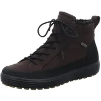 ECCO Herren Soft 7 Tred Fashion Boot, Black/Mocha, 39