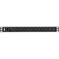 ATEN PE0112G Stromverteilung 1HE, 10A 12-Port IEC-C13 Basis-PDU