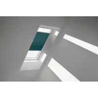 VELUX Wabenplissee FHC MK08 1173SWL Petrol, Schiene
