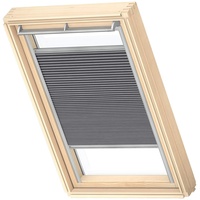 VELUX Wabenplissee PK08, Grautaupe, Schiene alu