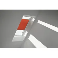 VELUX Wabenplissee Sanddorn, Schiene alu