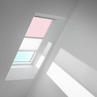 VELUX Verdunkelungsrollo Duo DFD Kids Rosa Sterne, Schiene