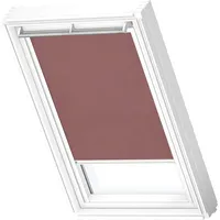 VELUX Rollo Rosenholz 4168, C04, GGU,Manuell,VELUX,weiße Schiene
