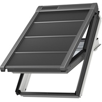 VELUX Markise Verdunkelung SSS PK04, 0000S Aluminium Dunkelgrau