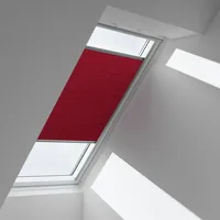 VELUX Wabenplissee Lichtgrau, 1172, PK08 1172SWL Lichtgrau,Schiene weiß