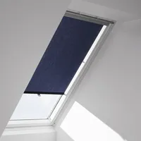 VELUX Rollo Grau, 4161 Y33, GGU,Haltekrallen,Manuell,VELUX