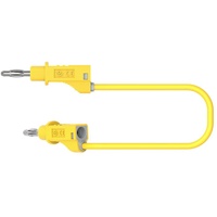 ELECTRO PJP 2117-CD1-200J Messleitung Bananenstecker Bananenstecker 2.00 m Gelb
