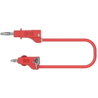 ELECTRO PJP 2110-CD1-25R Messleitung Bananenstecker Bananenstecker 25 cm Rot
