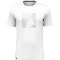 Salewa Herren Shirt PURE BUILDING DRY M T-SHIRT, white,