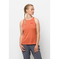 Jack Wolfskin Damen Shirt PRELIGHT TANK W, guave, XL