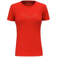 Salewa Pure Eagle Frame Dry Kurzarm-t-shirt - Flame Melange