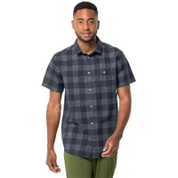 Jack Wolfskin Herren Highlands Shirt M Night Blue Checks,