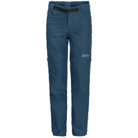 Jack Wolfskin Active Zip Off Pants K Outdoorhose, Dark