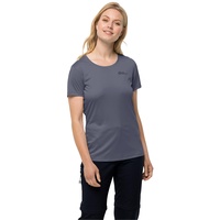 Jack Wolfskin Tech Kurzarm-t-shirt - Dolphin - M
