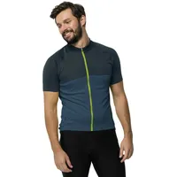 Jack Wolfskin Morobbia Fz Kurzarm-t-shirt - Blue Daze -