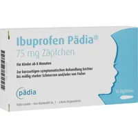 Pädia GmbH Ibuprofen Pädia 75 mg Zäpfchen 10 st