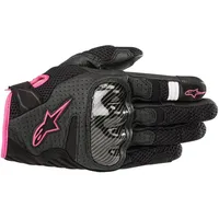 Alpinestars Stella SMX-1 Air V2 Handschuhe Damen - Schwarz/Pink