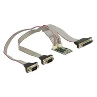 DeLock MiniPCIe I/O PCIe full size RS-232 2x, Kontrollerkarte