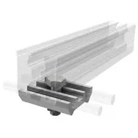 Sl rack Blitzschutzklemme niedrig / unten