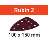 Festool Schleifblatt STF DELTA/9 P180 RU2/50 Rubin 2