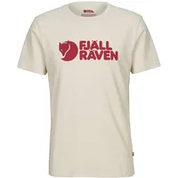 Fjällräven Logo Kurzarm-t-shirt - Chalk White - XL