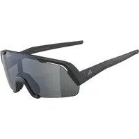 Alpina Rocket Youth Sportbrille (Größe One Size, schwarz)