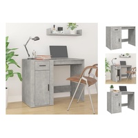 VidaXL Schreibtisch Betongrau