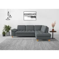Sit&more Ecksofa SIT & MORE "Westham L-Form", grau, B:261cm