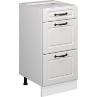 Vicco Küchenunterschrank R-Line 40 cm mit Schubladen, ohne Arbeitsplatte