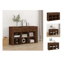 VidaXL Sideboard Braun Eichen-Optik 100x30x59,5 cm Holzwerkstoff
