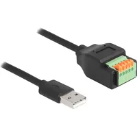 DeLock USB 2.0 Kabel Typ-A Stecker 5 Pin Terminalblock