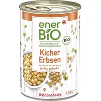 ROSSMANN enerBiO Kichererbsen Bio-Konserve 400,0 g