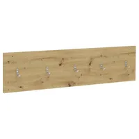 FMD Wandgarderobe 108,9x1,5x28,1 cm Artisan-Eiche