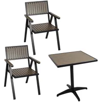 MCW Gartentisch ~ Balkontisch, J95-Set-2 (57 cm)