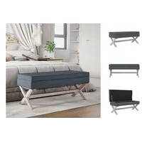 VidaXL Sitzbank Sitzbank 110,5x45x49 cm Samt
