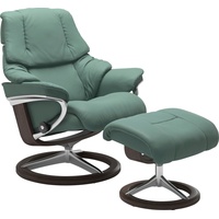 Stressless Stressless® Relaxsessel »Reno« Set, Relaxsessel mit Hocker, mit