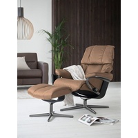 Stressless Stressless® Relaxsessel »Reno«, (Set, Relaxsessel mit Hocker), mit