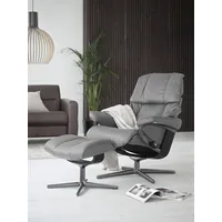 Stressless Stressless® Relaxsessel »Reno«, (Set, Relaxsessel mit Hocker), mit