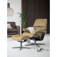 Stressless Stressless® Relaxsessel »Reno«, (Set, Relaxsessel mit Hocker), mit