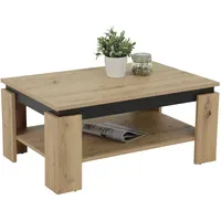 Hela Tim II Artisan Eiche/schwarz 90 x 41 x