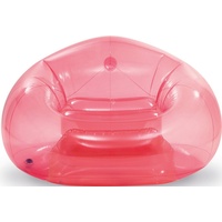 Intex Individual Individual Box Transparent BEANLESS BAG CHAIR" rosa