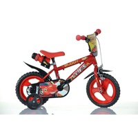 DINO BIKES 12 Zoll Kinderfahrrad Cars - rot