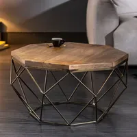 Riess-Ambiente Diamond Natur Mangoholz 70 x 70 x 39
