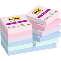 Post-it Super Sticky Notes Soulful Collection, 12 Stück