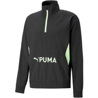 Puma Fit Heritage Woven Half-Zip Herren schwarz - XL
