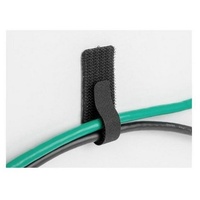 DeLock Mini Klett-Kabelhalter L 90 mm x B 24