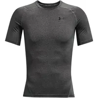 Under Armour HeatGear kurzarm Funktionsshirt Herren 090 carbon heather/black